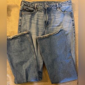 Old Navy Extra High-Rise Flare Jeans in Blue